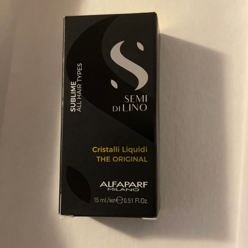 Cristalli liquidi smoothing hair serum